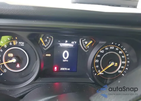 2025 Jeep Gladiator Nighthawk z USA, uszkodzony, nr VIN 1C6PJTAG9SL502572